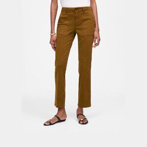 Madewell The Slim Straight Utility Pant in Garment Dye